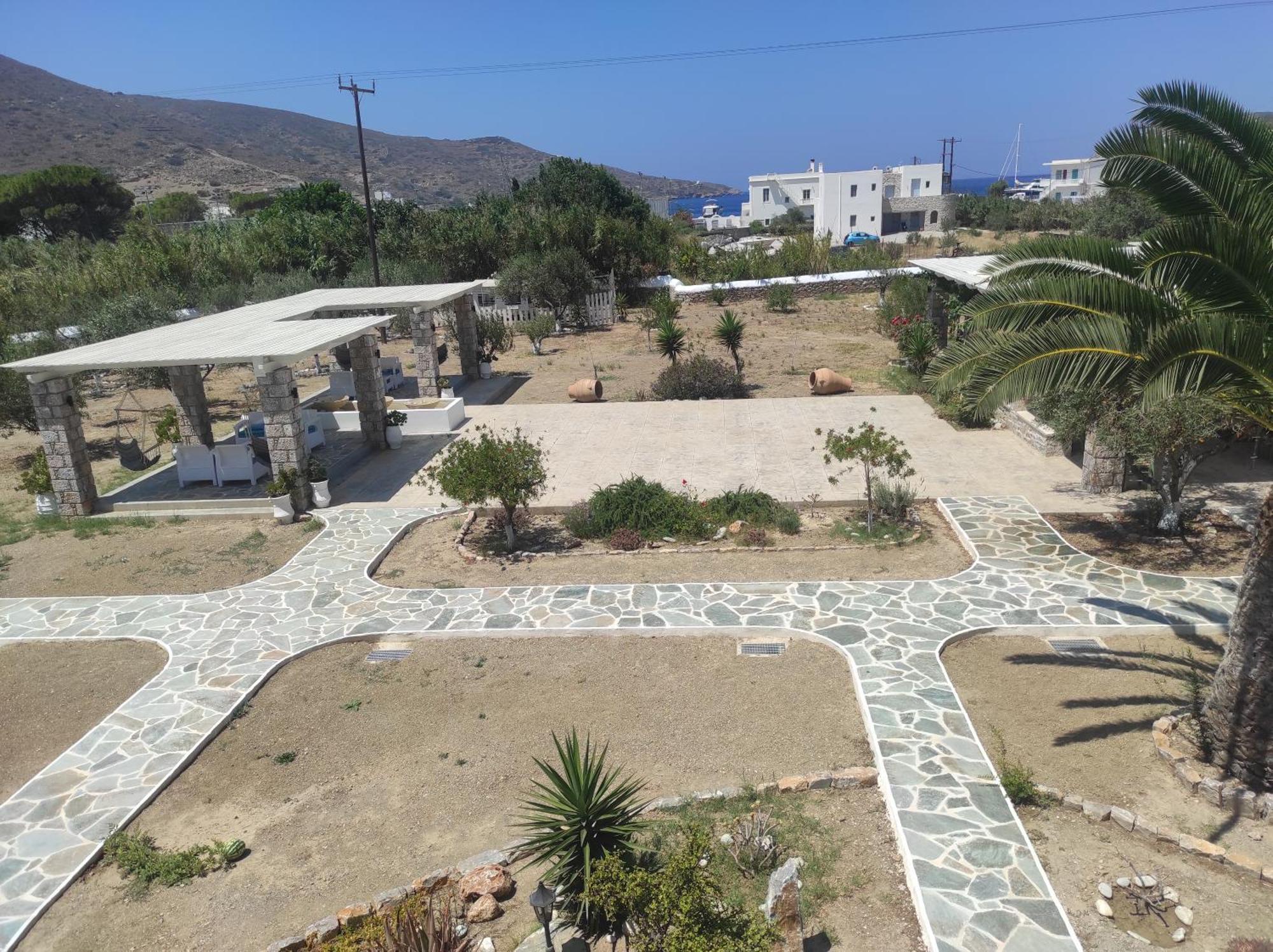 Villa Le Grand Bleu Katapola Exterior photo